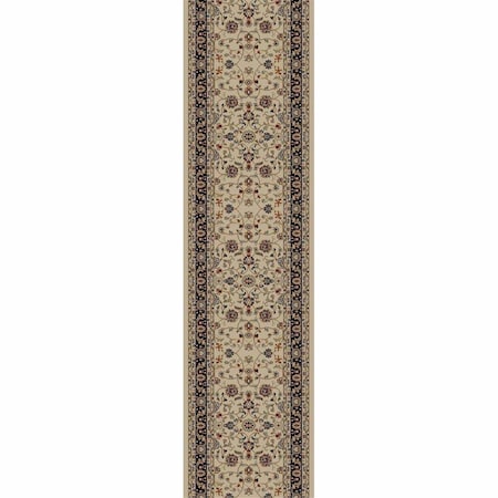 Perfectpillows 9 ft. 3 in. x 12 ft. 6 in. Jewel Marash Ivory PE711292